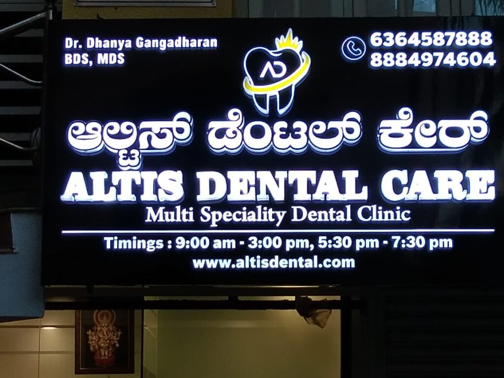 Acrylic Sign Boards in Bangalore