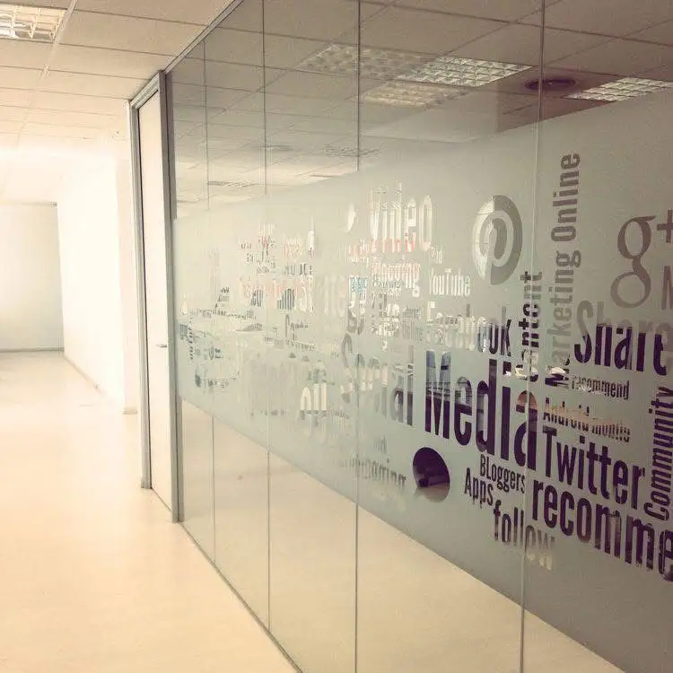Customized Frosted Vinyl Glass Film