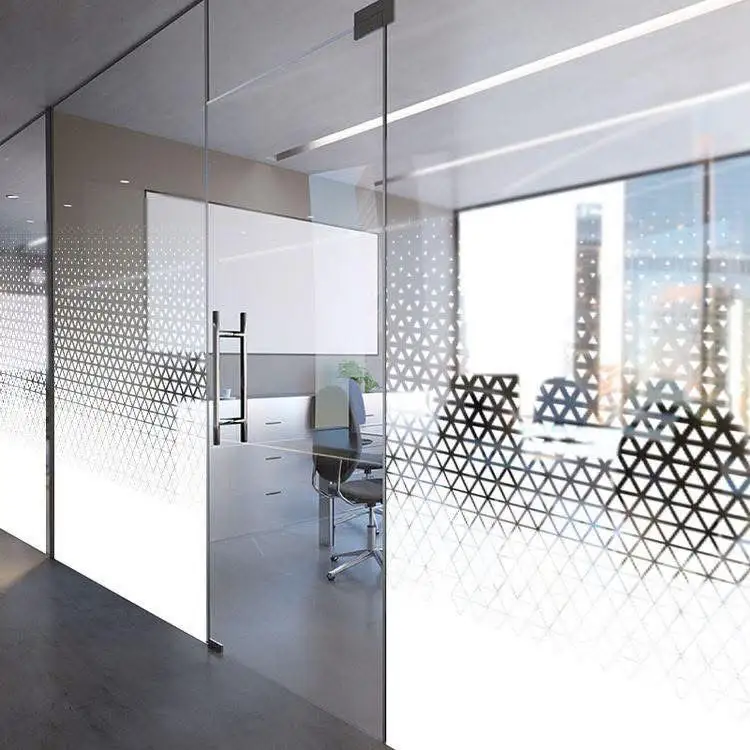 Frosted Glass Texture with Different designer pattern
