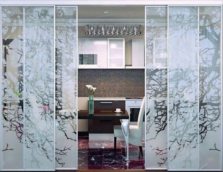 frosted glass film store front