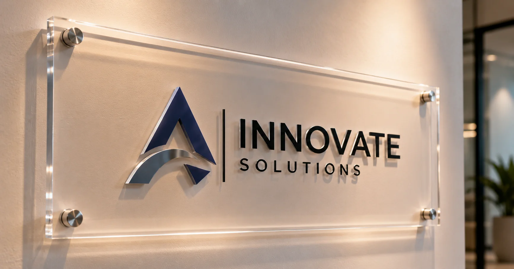 acrylic signage by sign boards maker