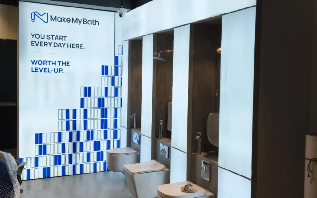 Interior work done for our client Make My Bath